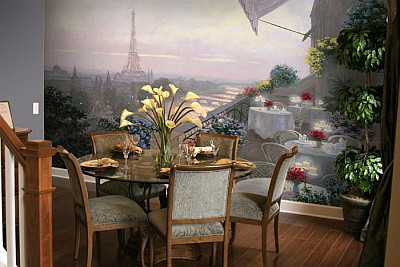 Dinner on the Terrace Paris C867 roomsetting