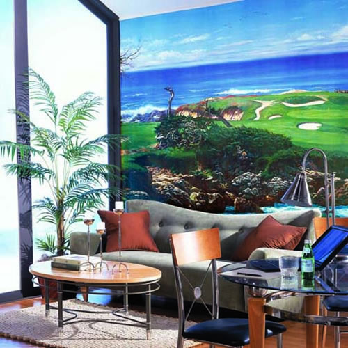 Cypress Point Wall Mural roomsetting