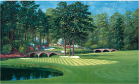 Golfer's Paradise Mural